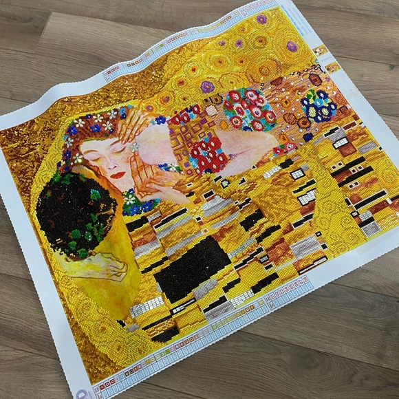 The Kiss (paint by diamonds). - Picture 5 of 5